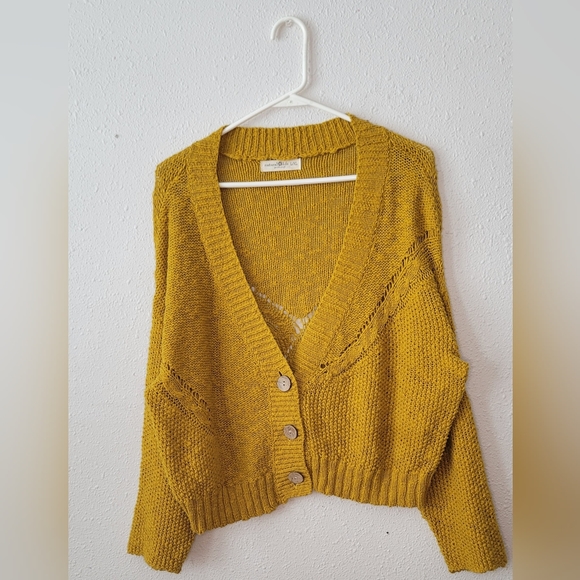 NATURAL LIFE Sweaters - Natural Life women's golden yellow sweater sizeL/XL